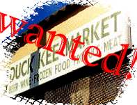 The Duck Kee Market sign has been stolen!