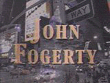 John Fogerty at the Late Show. Opening Credit